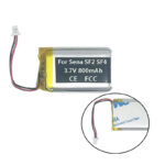 3.7V 800mAh Battery For Sena SF2 SF4 SP52 SP52-C Motorcycle Helmet Headset - الصورة 2
