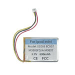 3.7V 600mAh Battery For IPOD Mini 4GB Generation EC003 EC007 A1051 M9801 M9802 M9804 M9805 M9806 M9807 W065 A1051 1st 2nd Gen MP3 — изображение 3