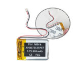 3.7V 600mAh Battery For Jabra Evolve 75 Headphone Headset - Image 3