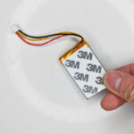 3.7V 1250mAh Battery For Razer Black Shark V2 Pro Wireless Esports - Imagem 2