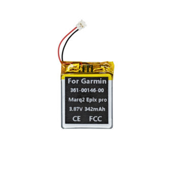 3.87V 342mAh Battery For Garmin Marq2 Epix pro Forerunner 955 Solar Watch