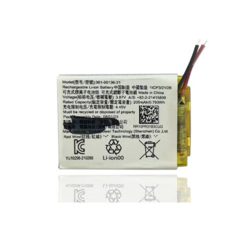 3.87V 205mAh Battery For Garmin Venu SQ VENU-SQ-2 Music 361-00136-21 Watch