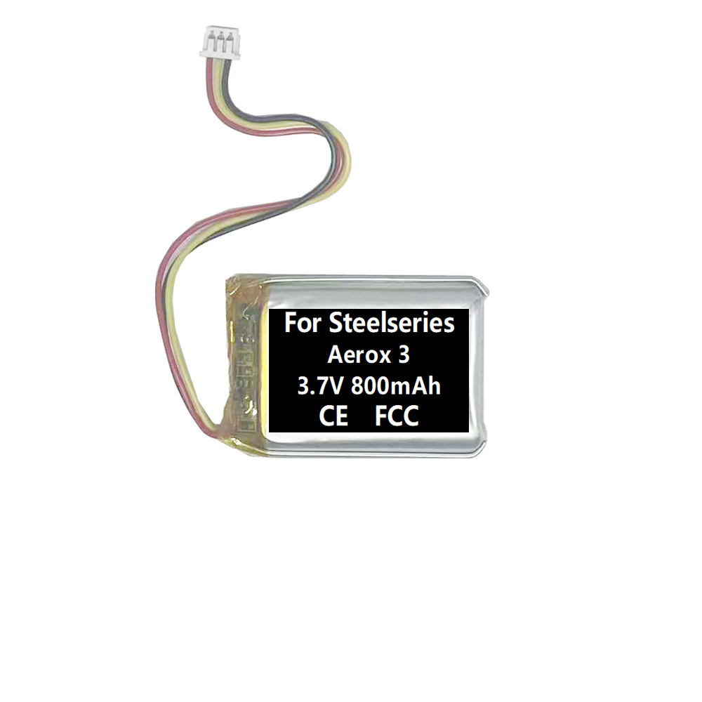 B2 3.7V 800mAh Battery For Sennheiser Aerox 3 M-00025 Gaming Mouse - Imagem 1