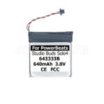 3.8V 640mAh Battery For PowerBeats Studio Buds Solo 4 643333B Headset