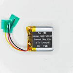 3.7V 700mAh Battery For JBL Everest Elite 300 E45BT E55BT DUET BT TUNE 750BTNC GSP753030 Headset Headphone - الصورة 3