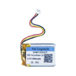 3.7V 800mAh Battery For Logitech MX Anywhere 2 2s M570 Ergo AHB572535PJT Wireless Mouse - Image 2