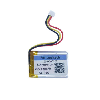 3.7V 600mAh Battery For Logitech MX Master 2s 533-000120 Wireless Mouse