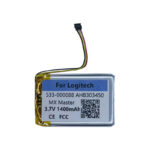 3.7V 1400mAh Battery For Logitech MX Master 1 Gen G1 Wireless Mouse