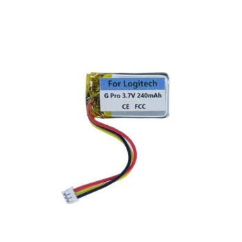 3.7V 240mAh Battery For Logitech G PRO GPW Super Light Wireless Mouse