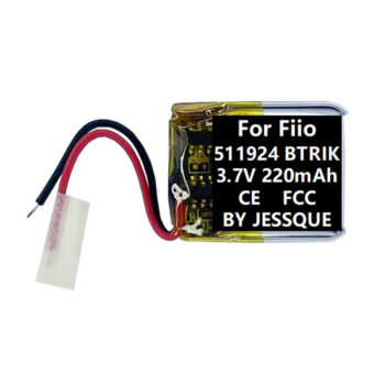 3.7V 220mAh Battery For Fiio BTR1K 511924 Headphone