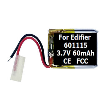 3.7V 60mAh Battery For EDIFIER TWS1 2 3 5 601115 Earphone