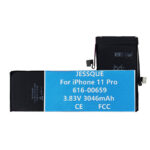 3.83V 3046mAh Battery For Apple Iphone 11Pro 616-00659 Mobile Phone