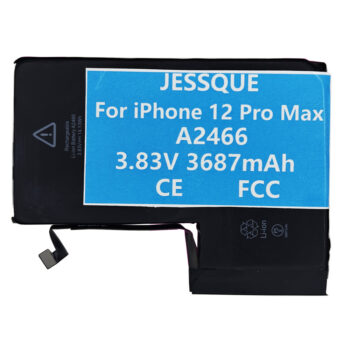 3.83V 3687mAh Battery For Apple Iphone 12 Pro Max A2466 Mobile Phone