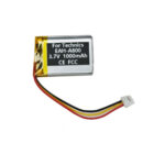 3.7V 1000mAh Battery For Technice EAH-A800 Headset Headphone