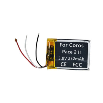 3.8V 232mAh Battery For Coros PACE 2 Smart Watch
