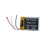 3.8V 232mAh Battery For Coros PACE 2 Smart Watch — изображение 2