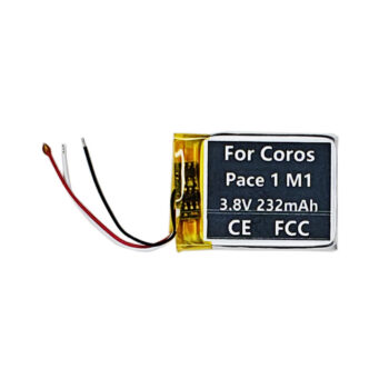 3.8V 232mAh Battery For Coros PACE M1 Smart Watch