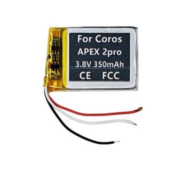 3.8V 350mAh Battery For Coros Pace 2 Pro Smart Watch