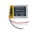 3.8V 350mAh Battery For Coros Pace 2 Pro Smart Watch - Image 2