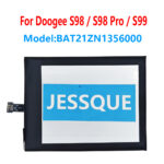 3.85V 6000mAh Battery For DOOGEE S98 S98 Pro S99 BAT21ZM1356000 Mobile Phone