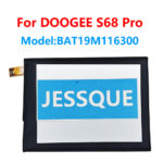 3.85V 6300mAh Battery For DOOGEE S68 Pro BAT19M116300 Mobile Phone