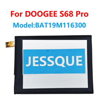 3.85V 6300mAh Battery For DOOGEE S68 Pro BAT19M116300 Mobile Phone