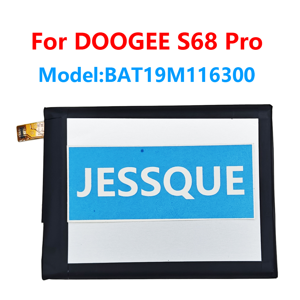 未标题-1 3.85V 6300mAh Battery For DOOGEE S68 Pro BAT19M116300 Mobile Phone - Imagen 1