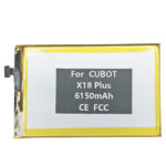 3.85V 6150mAh Battery For CUBOT X18 PLUS Mobile Phone