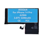 3.87V 3200mAh Battery For Apple Iphone 14 Pro Max A2866 Mobile Phone