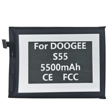 3.87V 5500mAh Battery For DOOGEE S55 S55 Lite HT2616B-M6 Mobile Phone