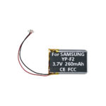 3.7V 260mAh For SAMSUNG YP-F2 MP3/4