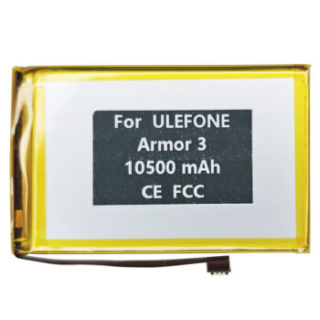 3.85V 10500mAh For ULEFONE Armor 3 Mobile Phone