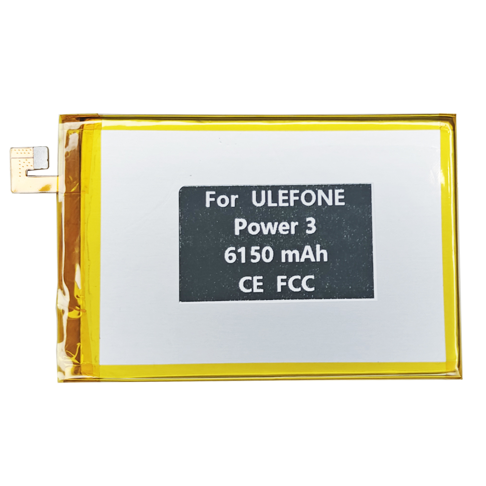 未标题-2 3.85V 6150mAh For ULEFONE Power 3 Mobile Phone - Image 1