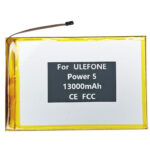 3.85V 13000mAh For ULEFONE Power 5 Mobile Phone