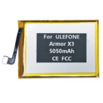 3.85V 5050mAh For ULEFONE Armor X3 Mobile Phone