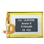 3.85V 5150mAh For ULEFONE Armor 6 Mobile Phone