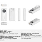 RK-095 Bank Portable Fast Charger for Fully compatible with various devices Spare Powerbank Battery Wholesale Welcome to consult us