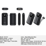 RK-013 Bank Portable Fast Charger for iPhone and for Type-c Spare Powerbank Battery Wholesale Welcome to consult us