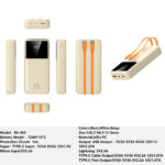 RK-083 Bank Portable Fast Charger for Fully compatible with various devices Spare Powerbank Battery Wholesale Welcome to consult us