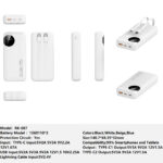 RK-087 Bank Portable Fast Charger for Fully compatible with various devices Spare Powerbank Battery Wholesale Welcome to consult us