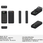 RK-152 Solar power bank Charger for Fully compatible with various devices Spare Powerbank Battery Wholesale Welcome to consult us